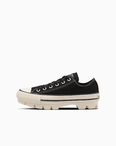 ★2024春夏新品★CONVERSE　ALL STAR CHUNK OX(コンバース　オールスター　チャンク　OX）ブラック29.0