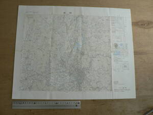 s 古地図 盛岡 5万分1 国土地理院 大正元年測量 昭和53年発行 岩手県 郷土資料