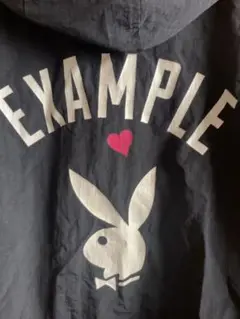 EXAMPLE✖️PLAYBOY ハーフジップ ジャケット