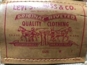 LEVI’S KID’S CORDUROY PANTS (アジャスター付) size-100(平置き26股下43) 中古(美品) 送料無料 NCNR