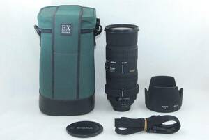 ★現状品★SIGMA シグマ AF APO 50-500ｍｍ F4-6.3 D EX HSM NIKON ニコン フード付き♪