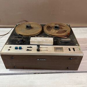 【TRIO TT-10】1969年頃★年代物★ジャンク品★ステレオテープデッキ★インテリア★ELECTRONICS INC.★当時物★