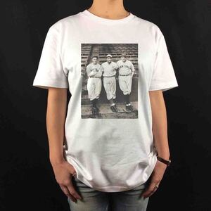 新品 ベーブルース ルーゲーリッグ ジミーフォックス メジャー レジェンド Tシャツ S M L XL ビッグ オーバーサイズ XXL~5XL ロンTパーカー