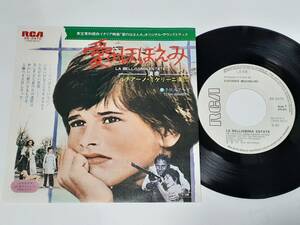 愛のほほえみ(1974) La Bellissima Estate／アルベルト・ポメランツ Alberto Pomeranz、ルチアーノ・ミケリーニ／日本盤７インチ