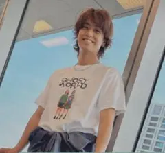 ゴーストワールドTシャツ 夏 半袖 メンズ 新品 高橋海斗 キンプリ