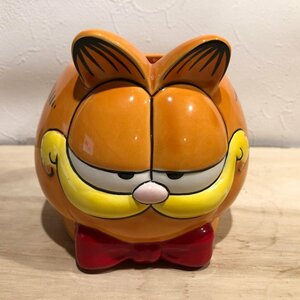 ガーフィールド　マグカップ　陶器　Garfield　昭和レトロ　置物　猫　ネコ インテリア オブジェ garfield Piggy bank 管理番号001・4