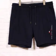 TOMMY HILFIGER ロゴ刺繍 スウェット ハーフパンツ トミー