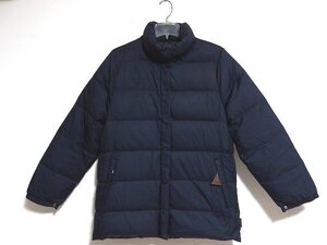 z12216:汚れ有 MONCLER(モンクレール)茶タグ ダウンジャケット/紺/0