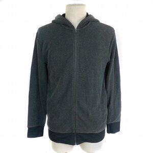 ティーバイアレキサンダーワン T by Alexanderwang パーカー ジップアップ 長袖 フード 無地 XS グレー アウター /BT メンズ