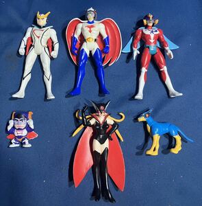 A タツノコプロ フィギュア まとめ売り ガッチャマン ポリマー キャシャーン ドロンジョ