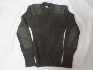 ★美品★　米軍　USMC　コマンドセーター　ウール　ニット　サイズ34　PERFECT KNITTING MILLS製　リブニット　セーター