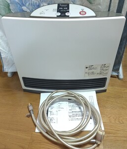 ■１円〜開始■　松下電器 2002製　ガスファンヒーター　都市ガス１３A１２A用　最大１２畳まで　ガスホース付(４メートル)