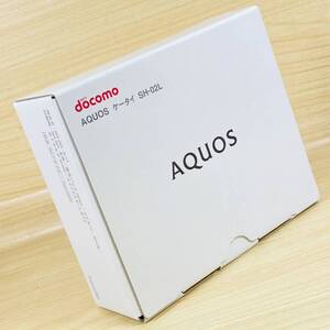 シャープ 新品 SIMフリー docomo AQUOS SH-02L ブラック 携帯電話 白ロム ワンセグ 判定〇 折りたたみケータイ SIMロック解除済 T227