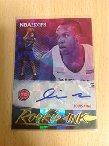 ○19-20 Hoops Rookie Ink L.King キング 21 RI-LSK