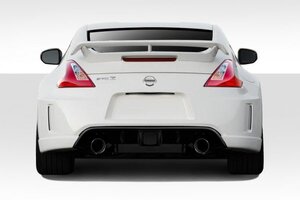 2009-2020 日産 フェアレディ Z 370Z Z34 Duraflex N-4 リアバンパー FRP製 未塗装 エアロ