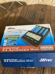 HiTEC ハイテック　X4 ADVANCED MINI AA/AAA Charger ニッケル水素電池充電器　USB電源 アドバンスミニ　チャージャー