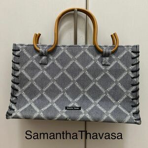 Samantha Thavasa ハンドバッグ グレー