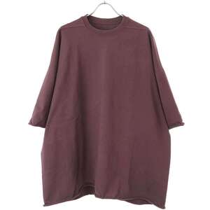 Rick Owens リックオウエンス 23AW Tommy T-shirt オーバーバーサイズTシャツ RU02C7283-BA パープル F IT3ED5RWC6JW