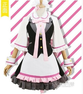 cos6427工場直販 高品質 実物撮影 ラブライブ! サンシャイン メイド服 桜内梨子 コスプレ衣装