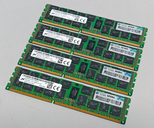 1866MHz 16GB 4枚組 合計 64GB MacPro用メモリー 2013 モデル用 240pin DDR3 14900R RDIMM 2009 2010 2012 Z620 Z820 動作確認済　#0109D