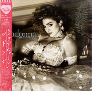 A00603575/【即決/送料無料】LP/マドンナ (MADONNA)「Like A Virgin (1984年・P-13033・シンセポップ)」