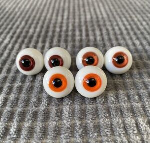 【送料無料】ドール用グラスアイ18mm　3点セット★ No.A171