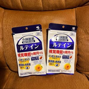 【送料無料】　小林製薬 ルテイン 30日分　×2袋　視覚機能を維持する