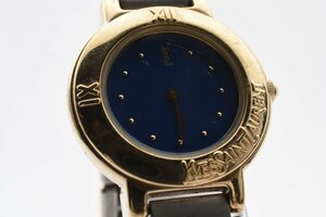 イヴサンローラン 2200-229789 ラウンド ゴールド クォーツ レディース 腕時計 YSL Yves Saint-Laurent