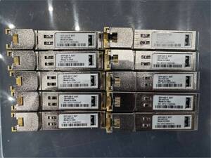 【Cisco】 SFP-GLC-T EXT SFPモジュール 30-1421-01 シスコ 10個セット