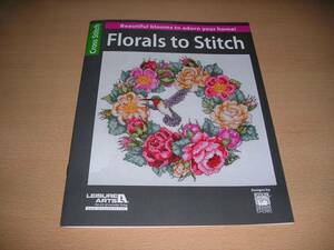 洋書・クロスステッチ・Florals to Stitch・Donna Koolerの花のデザインチャート集