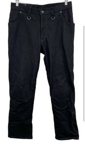 【未使用に近い】 HYOD　スマートレザー　SMART LEATHER D3O TAPERED MESH PANTS 　黒系　ブラック系　サイズ32　10426-80