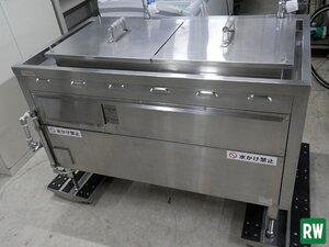 ゆで麺器 オシキリ OPB-240BL 単相100V 三相200V 業務用 店舗 厨房機器 押切電機 うどん 蕎麦 ゆで釜 製麺用品 [4-228854]