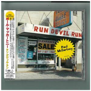 ビートルズ☆CD☆ポールマッカートニー☆Run Devil Run☆帯付☆TOCP-65269