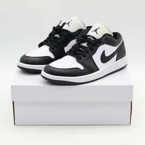 Nike Air Jordan 1 Low White Black ナイキ ウィメンズ エアジョーダン1 ロー ホワイト ブラック DC0774-101 25.5cm