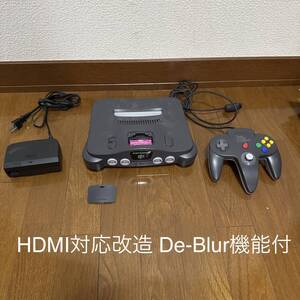 HDMI出力改造 NINTENDO64 本体 Gamebox 64HD コントローラー付き