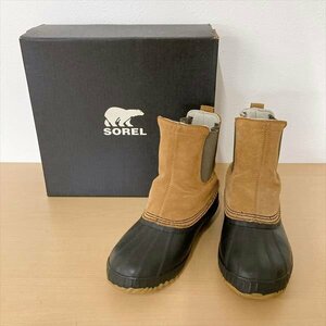 310*SOREL ソレル YOUTH CHEYANNE2 CHELSEA 22～23.5cm シャイアン2 チェルシー サイドゴアブーツ 防水 スノーブーツ