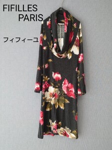 FIFILLES PARIS フィフィーユ ワンピース 花柄 新品 フランス