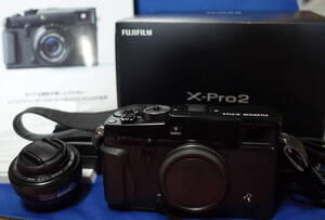 ★☆ FUJIFILM X-Pro2 +XF27mm F2.8 美品 ☆★