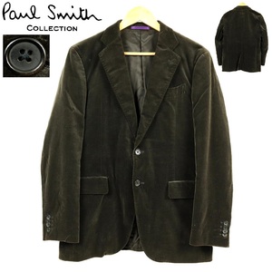 【B939】【美品】Paul Smith COLLECTION ポールスミスコレクション テーラードジャケット ベロアジャケット ブレザー サイズM