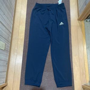 adidas ☆トレーニングパンツ☆薄手☆レギュラーフィット☆サイズ2XLネイビー