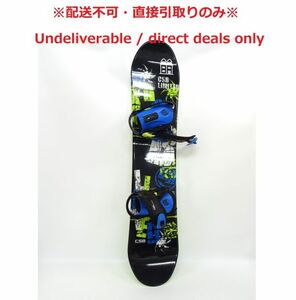 tyom 1378-1 159【配送不可/Undeliverable】CSB LIMITED スノーボード ジュニア キッズ 板120 スポーツ用品 現状品