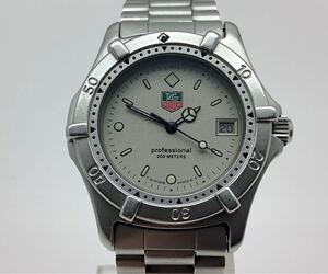 ⑭ ジャンク 不動品 TAG HEUER タグホイヤー 962.213F プロフェッショナル 200M クォーツ ボーイズ腕時計