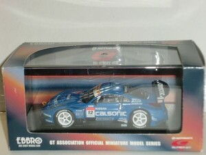 ☆1/43 EBBRO SUPER GT 2005 CALSONIC IMPUL Z MALAYSIA 青 No.12