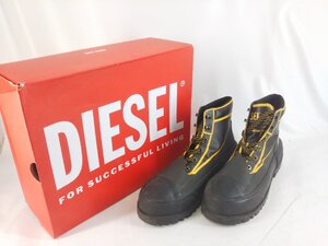 DIESEL ディーゼル D-HIKO BT X/レースアップブーツ/28.5cm/BLKY03053 P1856 H9505