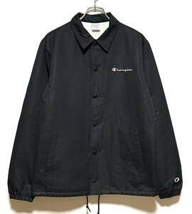 Champion ボア コーチ ジャケット（M）黒 チャンピオン アウター シェルパ 冬用 メンズ