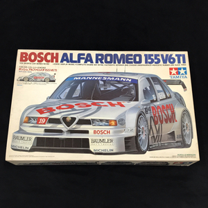 TAMIYA 1/24 ボッシュ アルファロメオ155V6TI BOSCH ALFA ROMEO プラモデル ホビー 未組立品 現状品 QG014-185