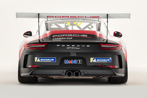 ポルシェ991GT3CUP ★ポリカーボ製 リヤウインド