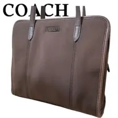 COACH  トートバッグ  ハンドバッグ  6206   ナイロン  ブラウン