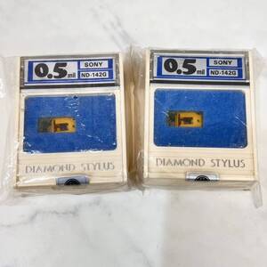 B下①】未使用 長期保管品 レコード針 ソニー用 SONY ND-142G 96-33 diamond stylus palio