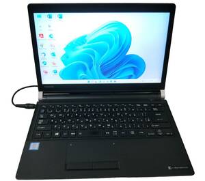 ★【驚速 TOSHIBA R73/U i5-6300U 2.40GHz x4+4GB+SSD120GB 13.3インチノートPC】Win11+Office2021 Pro/HDMI/USB3.0■D101140